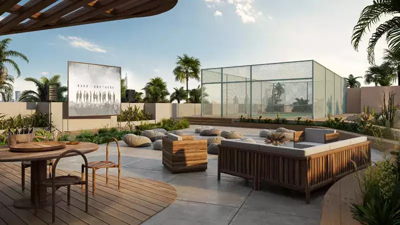 Rooftop Amenities-Serene Gardens 2
